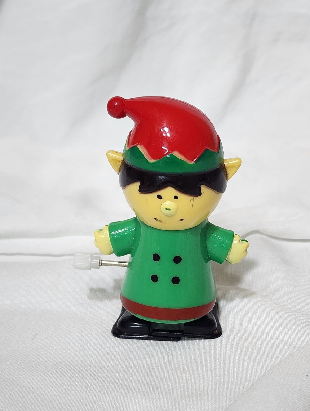 Holiday Elf Wind-Up Toy - Green and Red